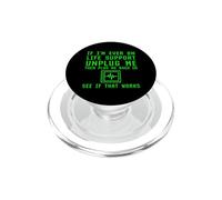 Se sono mai in vita Support Unplug, vedi se funziona Geek PopSockets PopGrip per MagSafe
