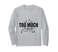Se Sono Troppo, Allora Vai a Trovare Meno Forte e Sicuro di Dire Maglia a Manica