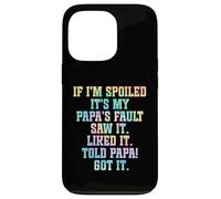 Se sono viziato è colpa di mio padre, nipotini divertenti che si viziano Custodia per iPhone 13 Pro