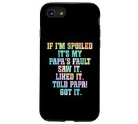 Se sono viziato è colpa di mio padre, nipotini divertenti che si viziano Custodia per iPhone SE (2020) / 7 / 8