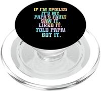 Se sono viziato è colpa di mio padre, nipotini divertenti che si viziano PopSockets PopGrip per MagSafe