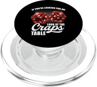 Se stai cercando me guarda il gioco d'azzardo da tavolo Craps PopSockets PopGrip per MagSafe