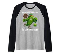 Se stai cercando Un Servizio Morbido Vai a Prendere Il Gelato Maglia con Maniche Raglan