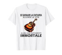 Se Suonare la Chitarra allunga la Vita Allora Sono Maglietta