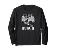 Se Ti piacciono Le Mie Montagne adorerai Il Mio Campeggio Escursionistico Busch Maglia a Manica