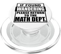 Se trovato chiedendosi si prega di tornare al dipartimento di matematica PopSockets PopGrip per MagSafe
