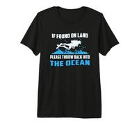 Se Trovato sulla Terra, Gettare di Nuovo nell'oceano Immersioni subacquee Maglietta Premium