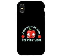Se tu fossi una mela, ti sceglierei amare Custodia per iPhone X/XS