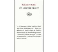 Se Venezia muore