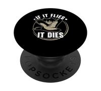 Se vola muore a caccia di anatre acquatiche PopSockets PopGrip Adesivo