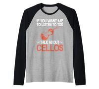 Se Vuoi Che Ti ascolti parli di Cellos Maglia con Maniche Raglan