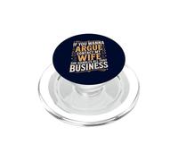 se vuoi discutere contatta mia moglie lei gestisce tutto questo PopSockets PopGrip per MagSafe