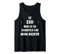 Se Zio Non Lo sa Significa Che Non Esiste Nome Zio Canotta