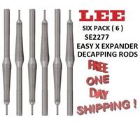 SE2277 Lee Facile X Espansione Rimozione Cappuccio Spilli per 30-06 Long 6-PACK