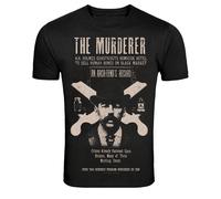 Se7en Deadly H.H Holmes Murderer Serial Killer Death Goth Punk T Shirt 1043-T