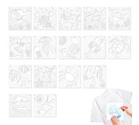 Sea Animal Stencils For Painting - Creative Coastal Home Decor | 16PCS Marine Creatures Stencils For Painting On Wood Reusable Sea Animal Spray Paint Stencil | Floor Wall Tile Fabric Furniture