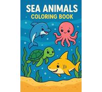 Sea Animals: Coloring Book