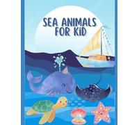 SEA ANIMALS COLORING BOOK, Bold and Easy Designs for Relaxation with Sea Life (Bold & Easy Coloring)