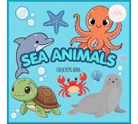 Sea Animals colouring book