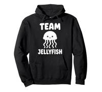 Sea Animals Jellyfish Cute Simple Team Jellyfish Felpa con Cappuccio