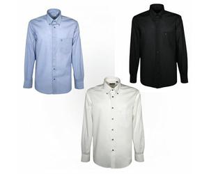 SEA BARRIER 3 Camicie da 3XL a 6XL Valdes Comode Casual Colorate Manica Lunga in Puro Cotone Uomo Taglie Forti Profumatore Saggio Casual 5XL