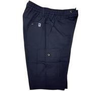 Sea Barrier Extra Bermuda 100% Cotone Taglie Forti Uomo Pantalone Corto con Zip e Bottone Nero Blu Fango Grigio Verde Beige