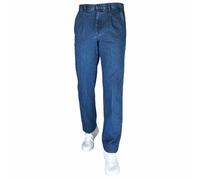 Sea Barrier Pantajeans in Puro Cotone Robin Tasca Chinos con Pinces in Denim Denim 56