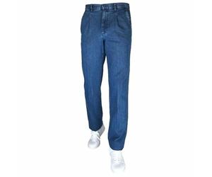 Sea Barrier Pantajeans in Puro Cotone Robin Tasca Chinos con Pinces in Denim Denim 60