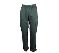 SEA BARRIER Pantalone Uomo Invernale Cargo TASCONI Imbottito Foderato Pile Jonny