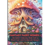 Sea Breeze Fantasy Fairy Homes Coloring Book 1 (Tascabile)