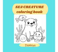 sea creature: coloring book