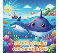 Sea Creatures Coloring Book