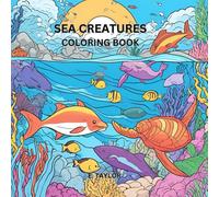 SEA CREATURES: coloring book