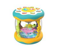 Sea Educational Game with Colorful Lights Musical Toys 360° Roration