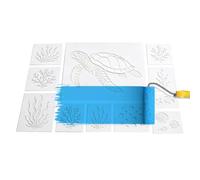 Sea Fish Stencils Reusable Sea Animal Drawing Template PVC Mural Craft