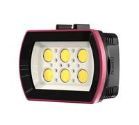 Sea Frogs SF-22 40M/130FT 6000 Lumen Luce subacquea per fotografia (Nero)
