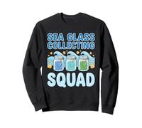 Sea Glass Collecting Squad Felpa