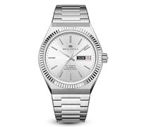 SEA-GULL Orologio meccanico da uomo, orologio da polso automatico da uomo, Seagull ST2100, The History Series Steel Diamond Classic Business Watch, 1075, Argento, Bracciale