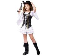 SEA HARE Costume da Pirata Cool per Ragazze di Lusso (14-16 Anni)