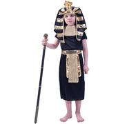 SEA HARE Costume da principe faraone egiziano per ragazzi (M：7-9 Anni)