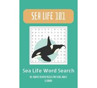 Sea Life Word Search Puzzle Book: 432 Fun & Easy Sea Life Words - Fish, Shells, Sharks, Reefs & More! | 6x9 Inches, 96 Pages | 40+ Puzzles | Gift for Kids, Teens, Tweens, and Ocean Lovers of All Ages