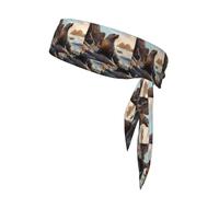 Sea Lion on The Rocks, fascia per capelli sportiva assorbe il sudore, unisex, adatta per viaggi all'aperto e vari sport.