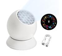 Sea Scene Projector, Adjustable Base Peaceful with Glow Nightlight, Ceiling