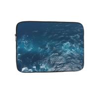 Sea Seen from The Top Borsa per laptop da 17 pollici, impermeabile, antiurto, borsa per computer portatile, borsa leggera per tablet