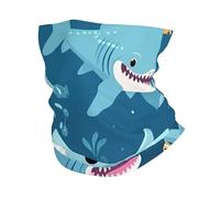 Sea Shake Ocean Coral 26X30Cm Sportiva Protezione del Viso Multiuso Sciarpa A Mezza Faccia per Campeggio Bambini Pesca