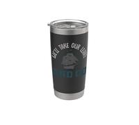 Sea Shanty o Pirate Design per prenderemo il nostro congedo e andiamo Bicchiere termico in acciaio inox doppia parete