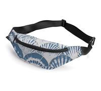 Sea Shell Waves Pattern Watercolor Underwater Life Whale Turtle, sportivo per bambini per adulti per uomo donna