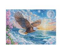Sea Surface Flying Eagle Puzzle 300 Pezzi Caravaggio Per Adulti Cartone Di Alta Qualità Opera D'arte Italiana Per Collezione E Decorazione Qualità Museale Da Passatempo 300 PCS