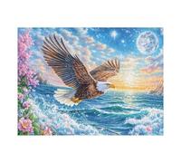 Sea Surface Flying Eagle Puzzle 500 Pezzi Caravaggio Per Adulti Cartone Di Alta Qualità Opera D'arte Italiana Per Collezione E Decorazione Qualità Museale Da Passatempo 500 PCS