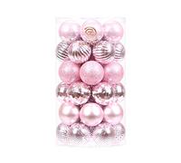 Sea Team 41ct infrangibile Ornamento Natalizio per Decorare l’Albero Natale, col Filo da Appendere Senza Glitter Paillettes, è Decorazione Ideale per la Festa,Cerimonia e Party.（40mm）